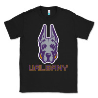 Black Ualbany Great Danes Classic Tee - linhVisuals