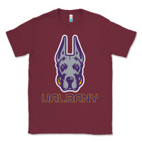 Burgundy Ualbany Great Danes Classic Tee - linhVisuals