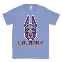 Colony Blue Ualbany Great Danes Classic Tee - linhVisuals
