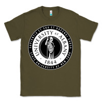 Army Green University Albany Suny Classic Tee - linhVisuals