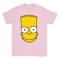 Bubblegum Pink kartun bart simpson mask Classic Tee - linhVisuals