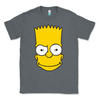 Charcoal Heather kartun bart simpson mask Classic Tee - linhVisuals