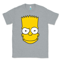 Heather Grey kartun bart simpson mask Classic Tee - linhVisuals