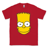 Red kartun bart simpson mask Classic Tee - linhVisuals