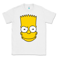 White kartun bart simpson mask Classic Tee - linhVisuals