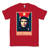 Red guevara Classic Tee - linhVisuals