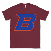 Burgundy new-boise-state Classic Tee - linhVisuals
