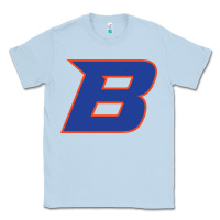Dusty Blue new-boise-state Classic Tee - linhVisuals