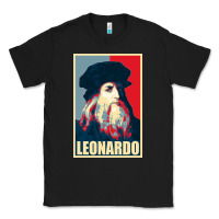 Black leonardo Classic Tee - linhVisuals