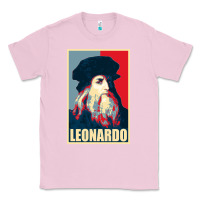 Bubblegum Pink leonardo Classic Tee - linhVisuals