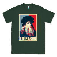 Sports Green leonardo Classic Tee - linhVisuals