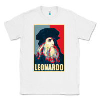 White leonardo Classic Tee - linhVisuals