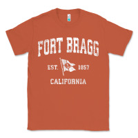 Copper fort bragg california ca vintage boat anchor flag design tee Classic Tee - linhVisuals
