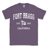 Lavender fort bragg california ca vintage boat anchor flag design tee Classic Tee - linhVisuals
