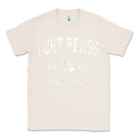 Natural fort bragg california ca vintage boat anchor flag design tee Classic Tee - linhVisuals