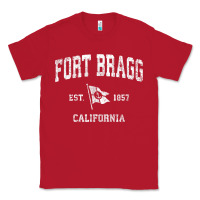 Fort Bragg California Ca Vintage Boat Anchor Flag Design Tee Classic Tee | Teevron