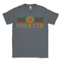 Charcoal Heather Gnocchi Classic Fashion Parody Pasta Noodles Italian Classic Tee - linhVisuals