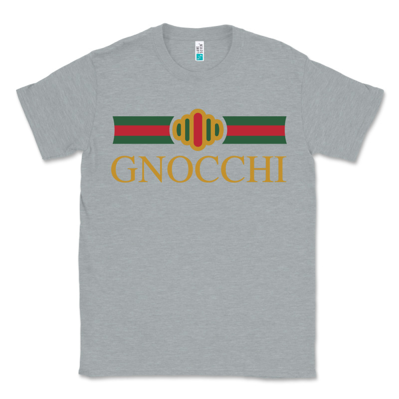 Gnocchi Classic Fashion Parody Pasta Noodles Italian Classic Tee by linhVisuals | Teevron