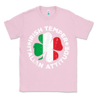 Bubblegum Pink irish temper italian attitude t shirt st patrick's day t shirt Classic Tee - linhVisuals