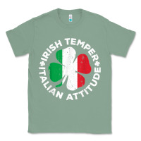 Sage irish temper italian attitude t shirt st patrick's day t shirt Classic Tee - linhVisuals