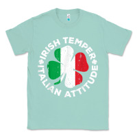 Seafoam irish temper italian attitude t shirt st patrick's day t shirt Classic Tee - linhVisuals