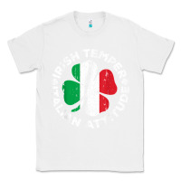 White irish temper italian attitude t shirt st patrick's day t shirt Classic Tee - linhVisuals