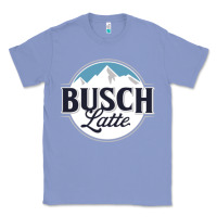 Colony Blue BUSCH LATTE COOL Classic Tee - linhVisuals