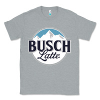 Heather Grey BUSCH LATTE COOL Classic Tee - linhVisuals