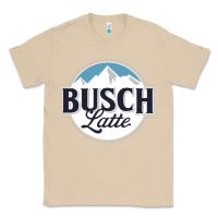 Mushroom BUSCH LATTE COOL Classic Tee - linhVisuals