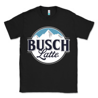 Black BUSCH LATTE COOL Classic Tee - linhVisuals