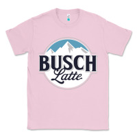 Bubblegum Pink BUSCH LATTE COOL Classic Tee - linhVisuals