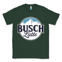 Sports Green BUSCH LATTE COOL Classic Tee - linhVisuals