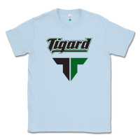Dusty Blue tigard high school Classic Tee - linhVisuals