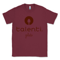Burgundy Talenti Classic Tee - linhVisuals