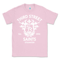 Bubblegum Pink saints row 3 tribute emblem Classic Tee - linhVisuals