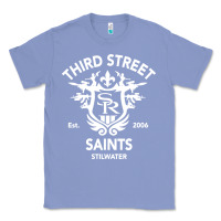 Colony Blue saints row 3 tribute emblem Classic Tee - linhVisuals