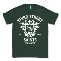 Sports Green saints row 3 tribute emblem Classic Tee - linhVisuals