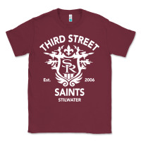 Burgundy saints row 3 tribute emblem Classic Tee - linhVisuals
