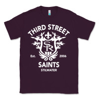 Plum saints row 3 tribute emblem Classic Tee - linhVisuals