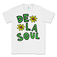 White original de la soul music Classic Tee - linhVisuals