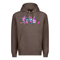 Coffee stitch coffee cups libbey glass Premium Hoodie - AdoDesignShop