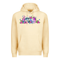 Pina Colada stitch coffee cups libbey glass Premium Hoodie - AdoDesignShop
