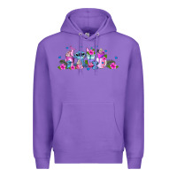 Purple stitch coffee cups libbey glass Premium Hoodie - AdoDesignShop