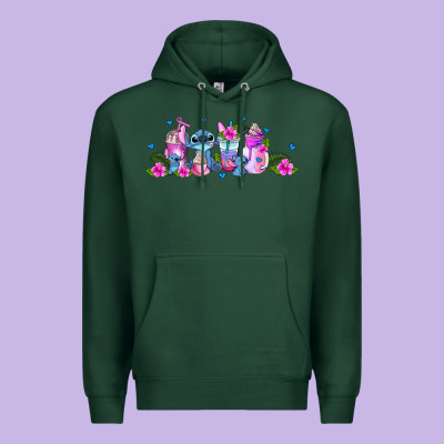 Stitch Coffee Cups Libbey Glass Premium Hoodie Designed By Adodesignshop