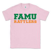Bubblegum Pink FAMU RATTLERS Classic Tee - linhVisuals