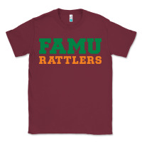 Burgundy FAMU RATTLERS Classic Tee - linhVisuals