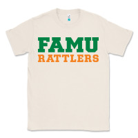 Natural FAMU RATTLERS Classic Tee - linhVisuals