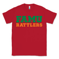 Red FAMU RATTLERS Classic Tee - linhVisuals