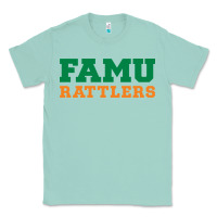 Seafoam FAMU RATTLERS Classic Tee - linhVisuals