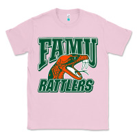 Bubblegum Pink FAMU RATTLERS Classic Tee - linhVisuals
